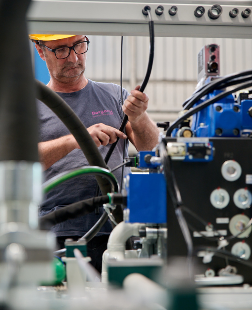 BERGOMI SPA-azienda lavorazioni meccaniche grandi dimensioni